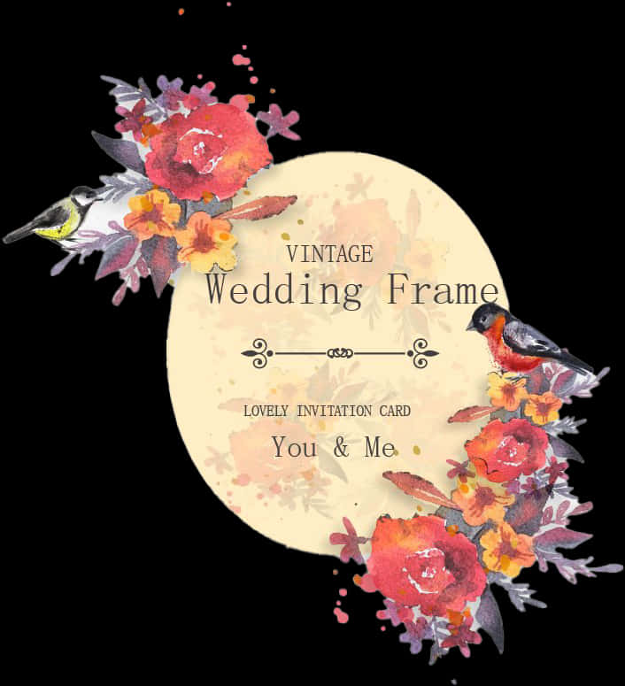 Wedding Card Png Clipart - Wedding Invitation Card Watercolor Flower, Transparent Png