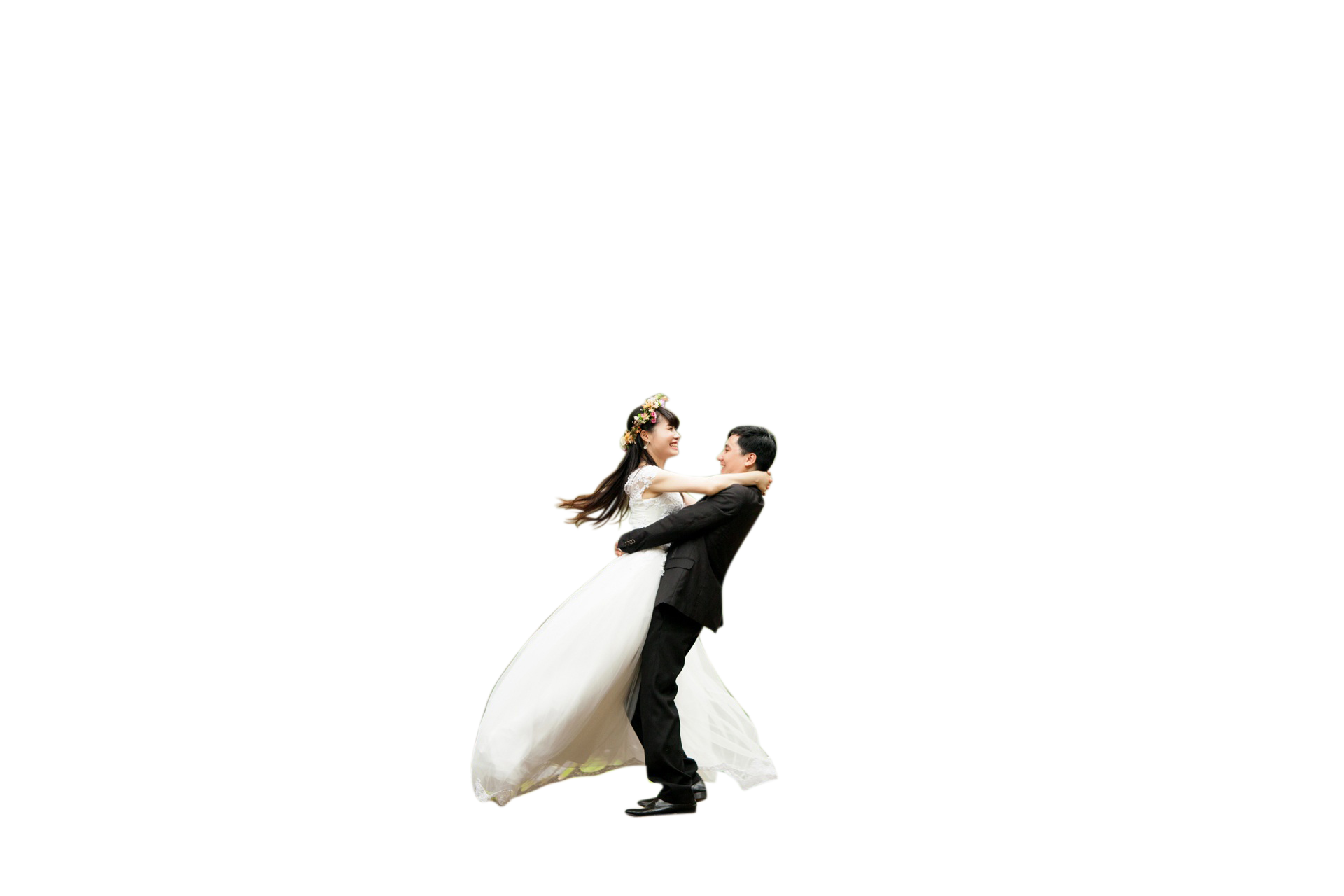 A Man And Woman Dancing