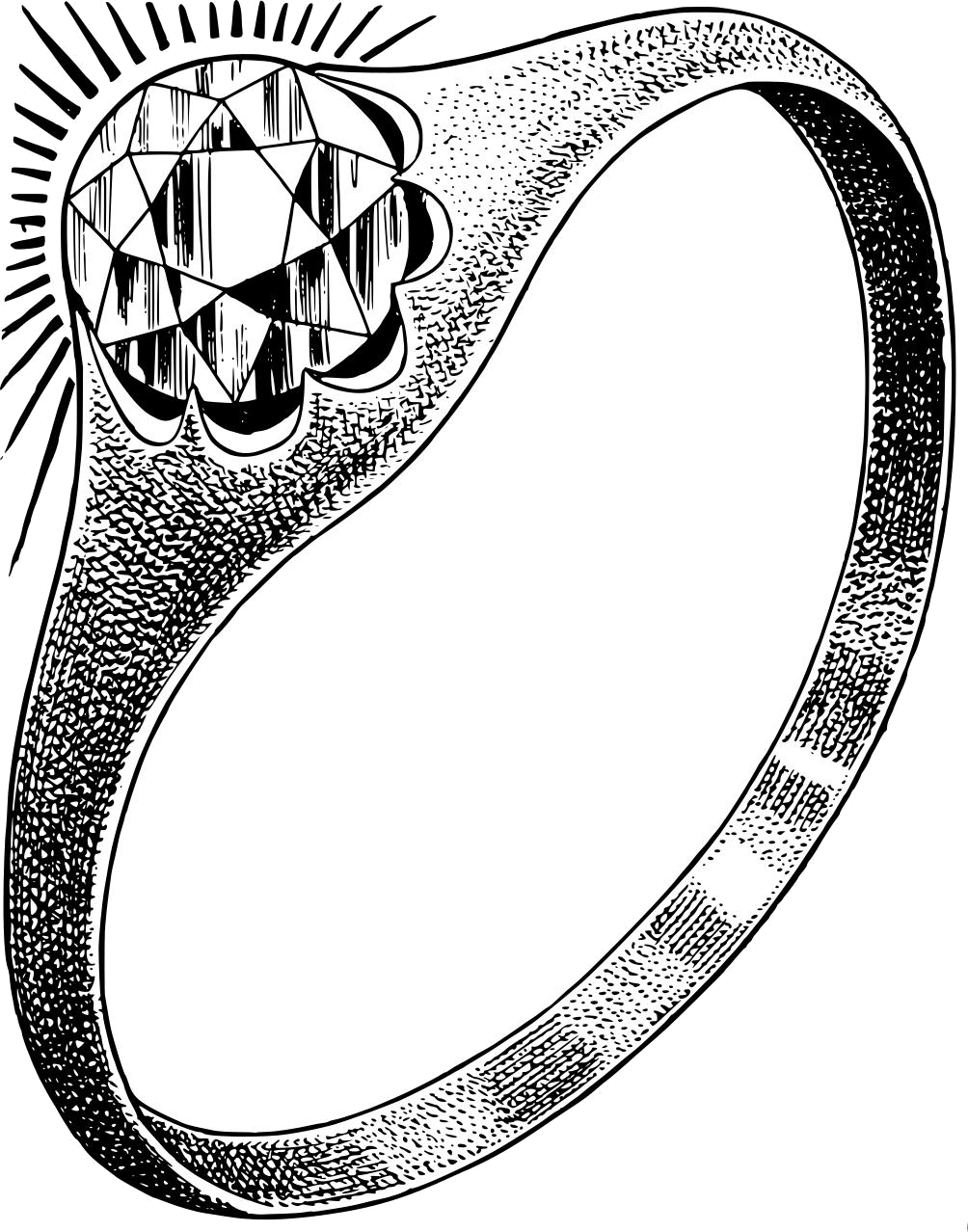 Wedding Ring Clipart Png 1004 X 1278