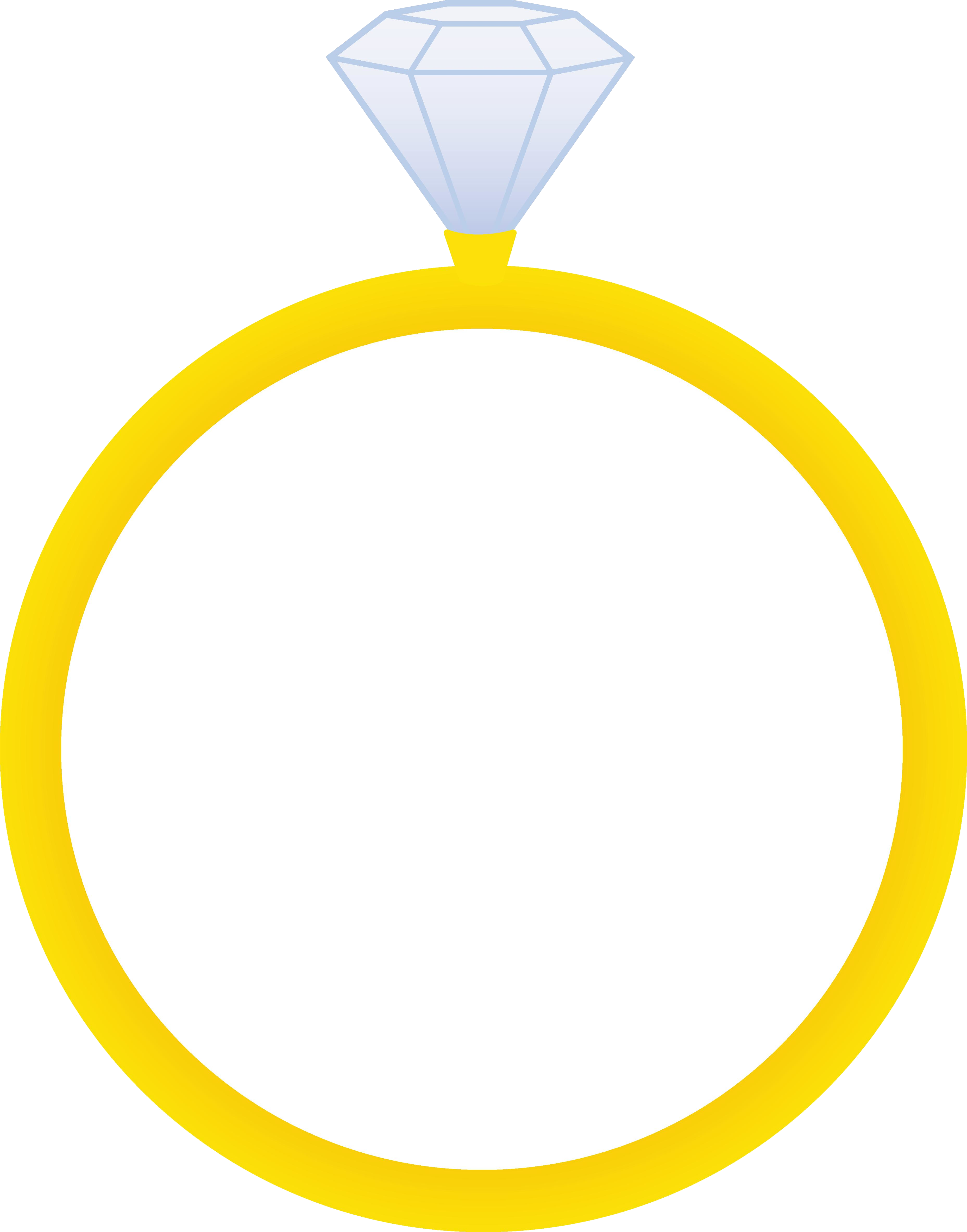 A Yellow Ring With A Blue Ribbon