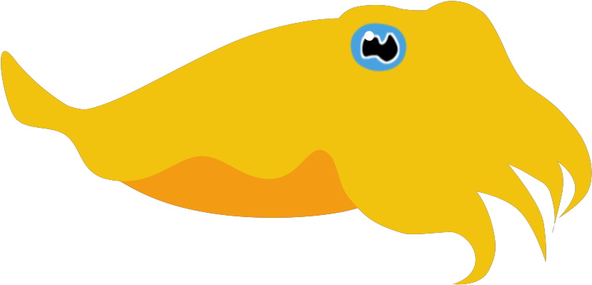 A Cartoon Of A Yellow Fish