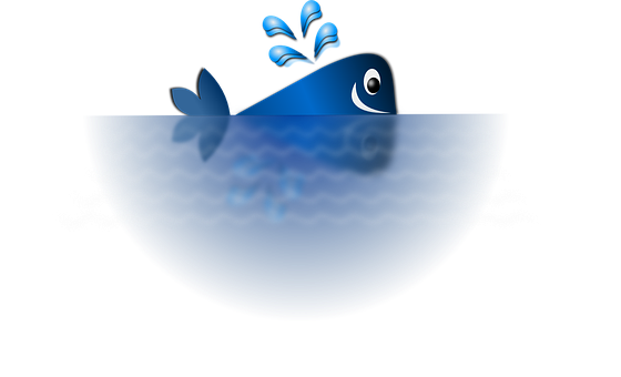 A Blue Fish In The Water