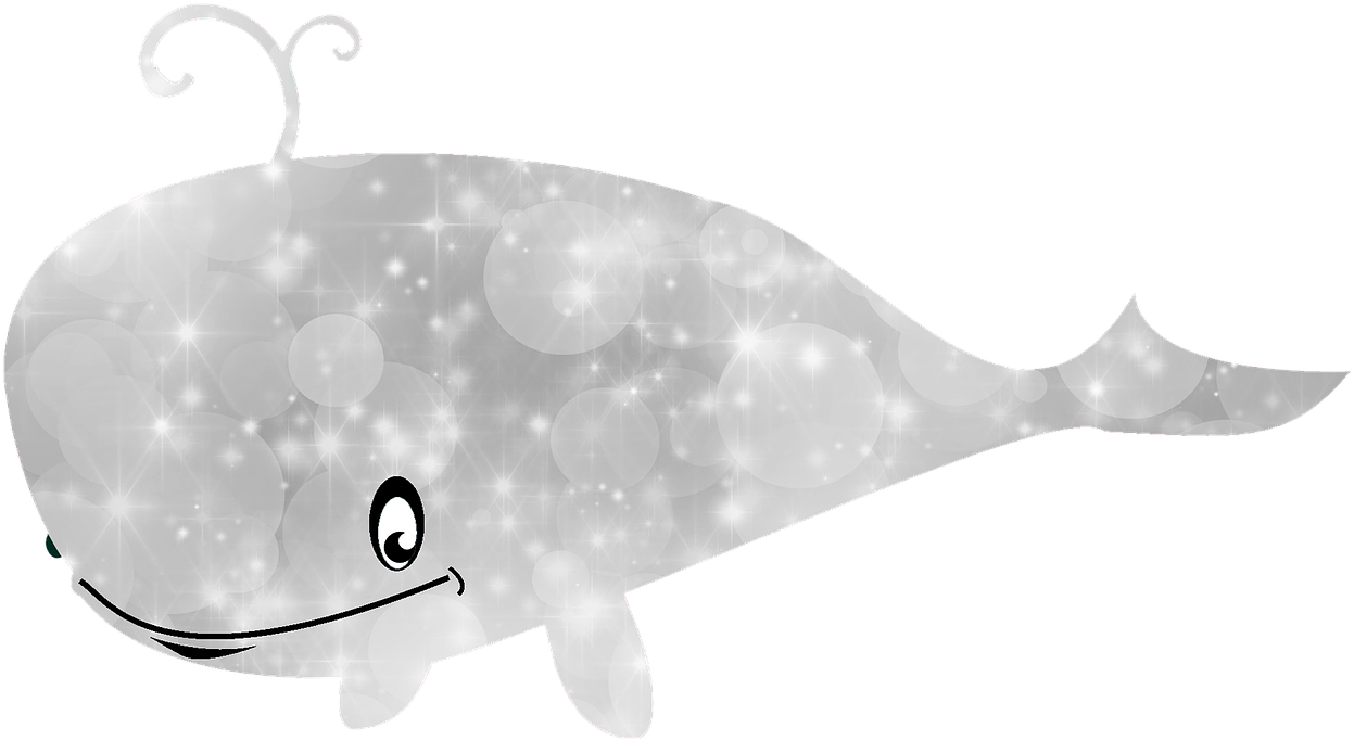 Whale Clipart Png 1247 X 683