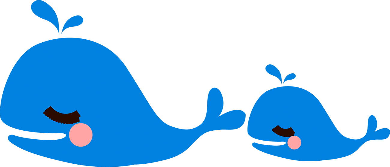 Whale Clipart Png 1300 X 556