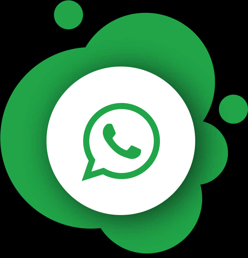 White And Green Whatsapp Logo