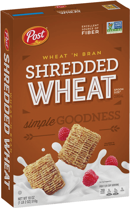 A Box Of Cereal With Text And Images