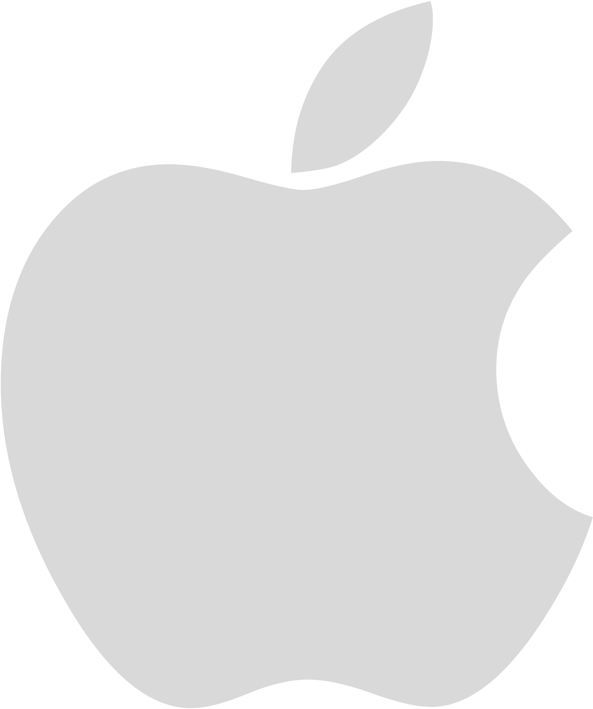 White Apple Logo Png 2000 X 2391