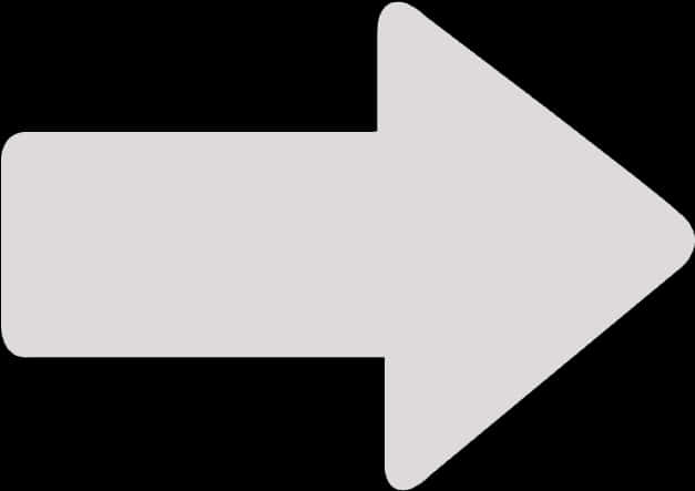 A White Arrow Pointing To The Right