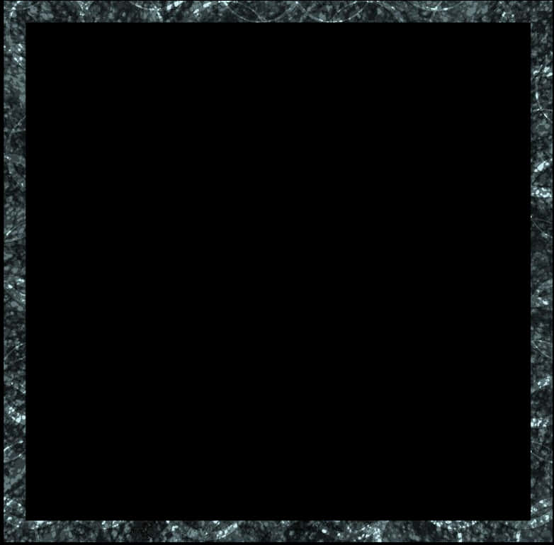 A Black Square With A Black Background