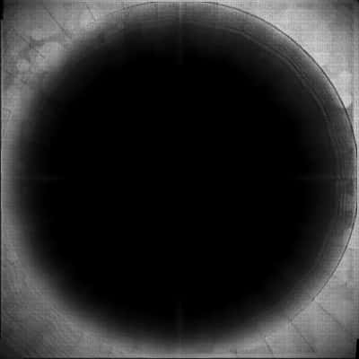 A Black Circle With A Black Center