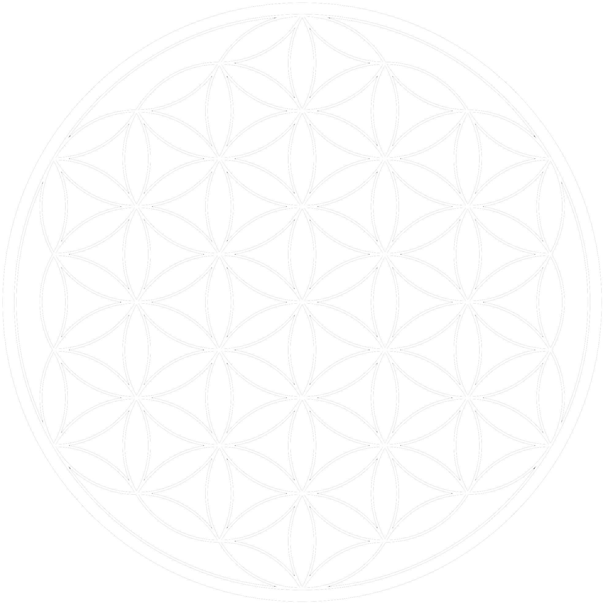 Download A White Flower Of Life Symbol [100% Free] - FastPNG