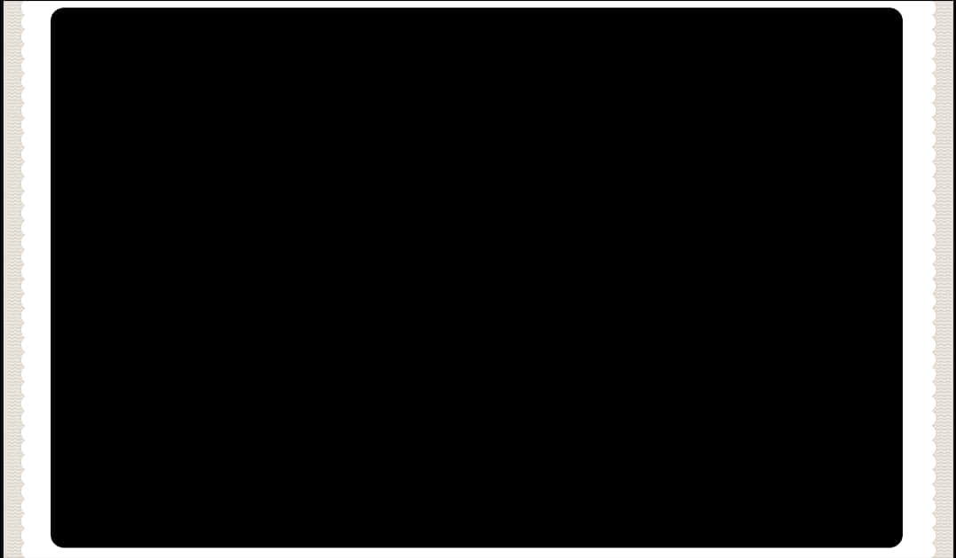 A Black Rectangle With White Border