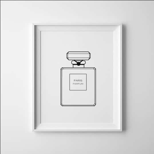 A Picture Of A Perfume Bottle