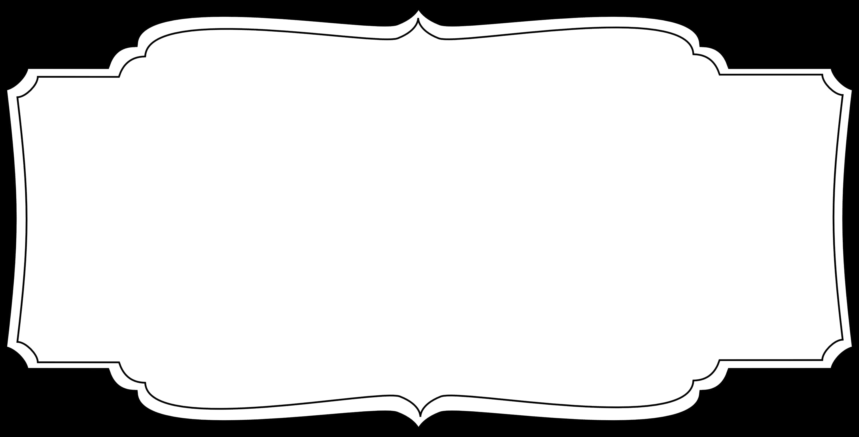 A Black And White Frame