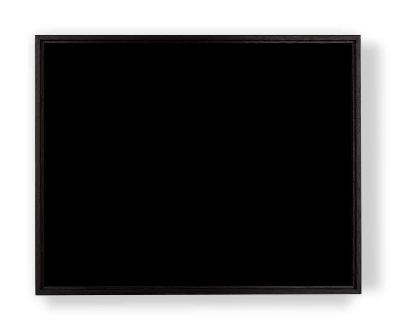 A Black Rectangular Frame With A Black Border