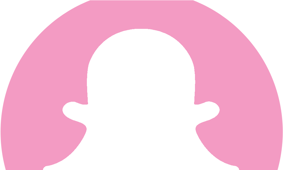 White Snapchat Logo PNG