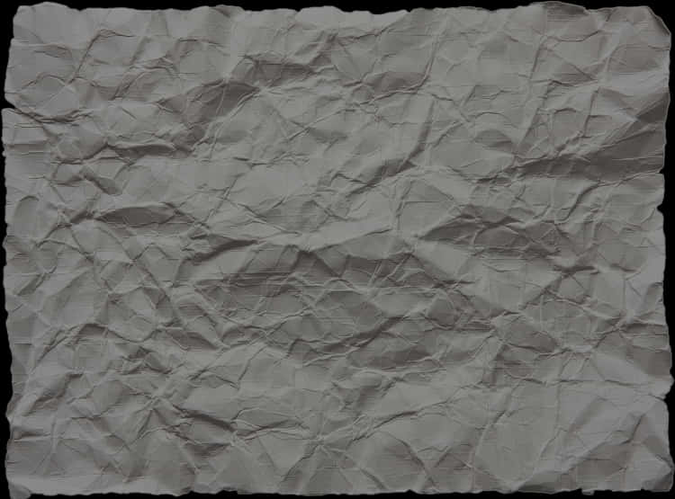 White Surface With Crumpled Paper Texture