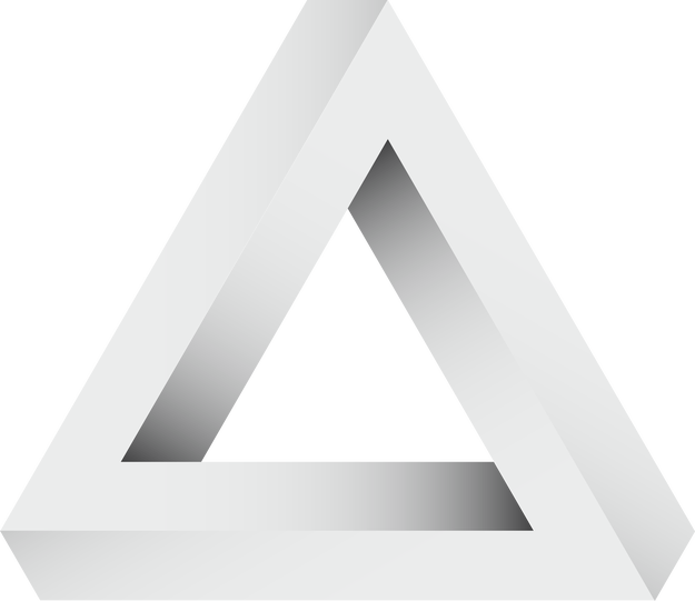 White Triangle Png 625 X 541