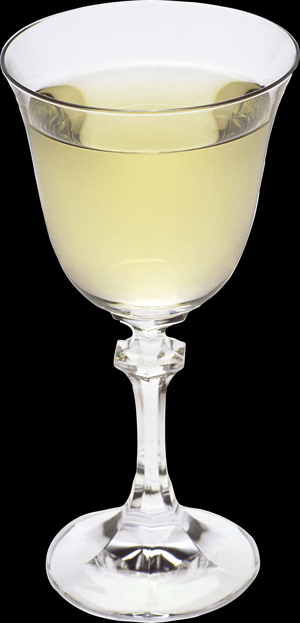 Wine Glass With White Wine