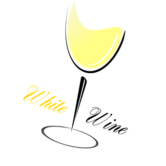 A Yellow Glass With A Black Background