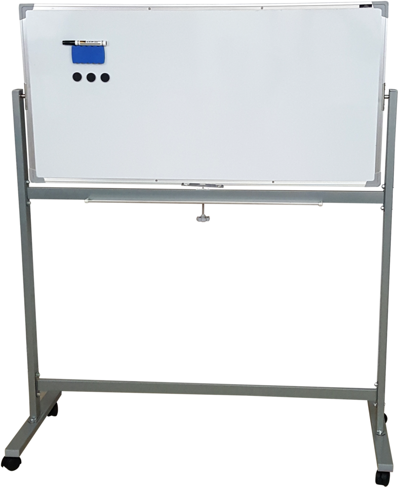 A White Board On A Stand