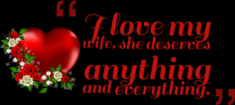 Wife Love Quote