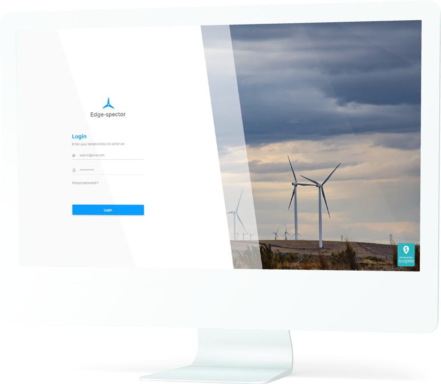 A Computer Screen With A Screenshot Of A Windmills