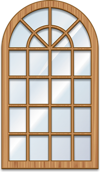A Window With A Glass Pane