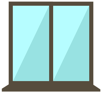 A Window With A Glass Window
