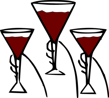 A Group Of Red Triangles