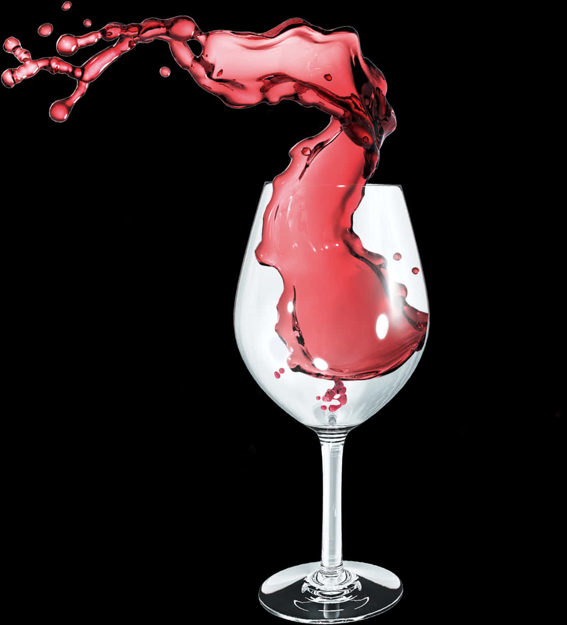 Wine Glass Spilling