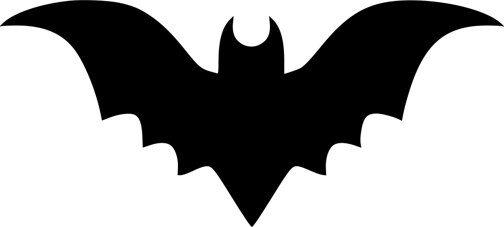 Wing Svg Bat - Easy Bat Pumpkin Carving, Hd Png Download