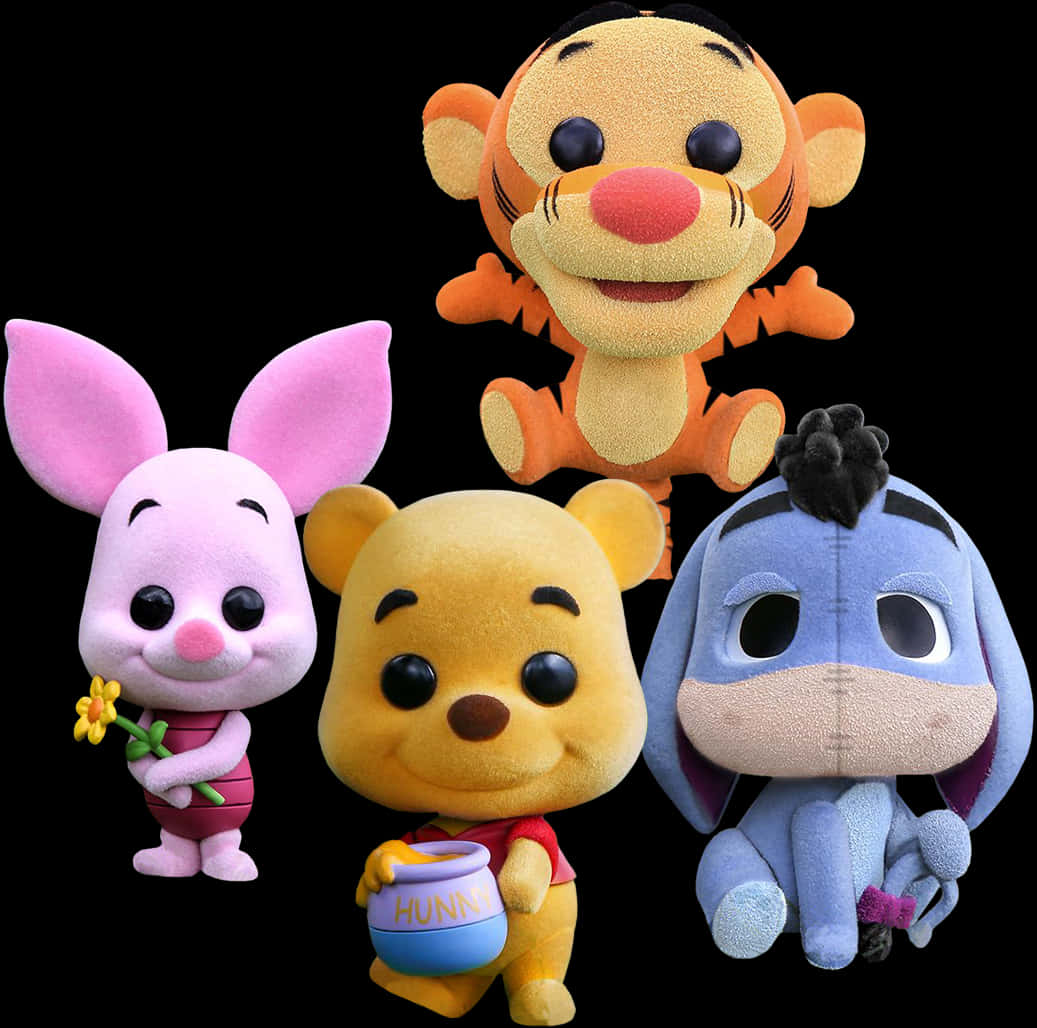 Winnie The Pooh And Friends Plush Toys
