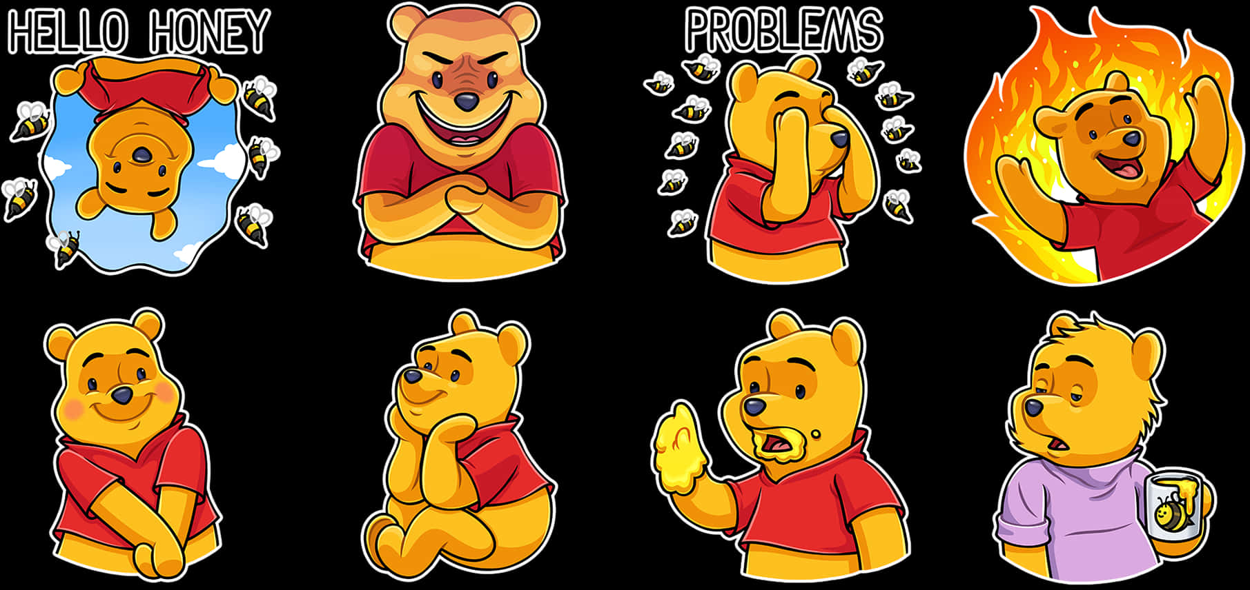 Winnie The Pooh Emoji Pack