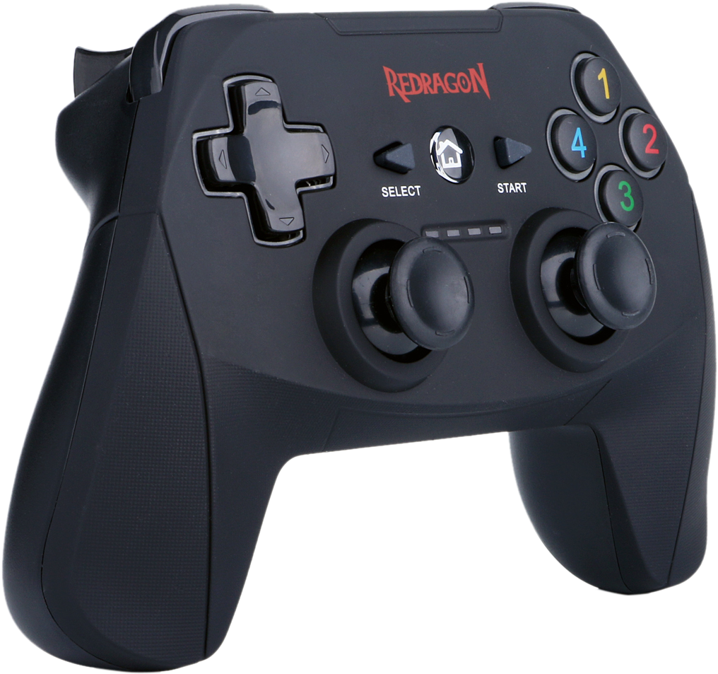 A Black Video Game Controller