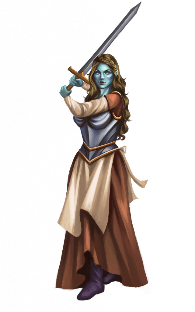 Woman Civilized Orc, Hd Png Download