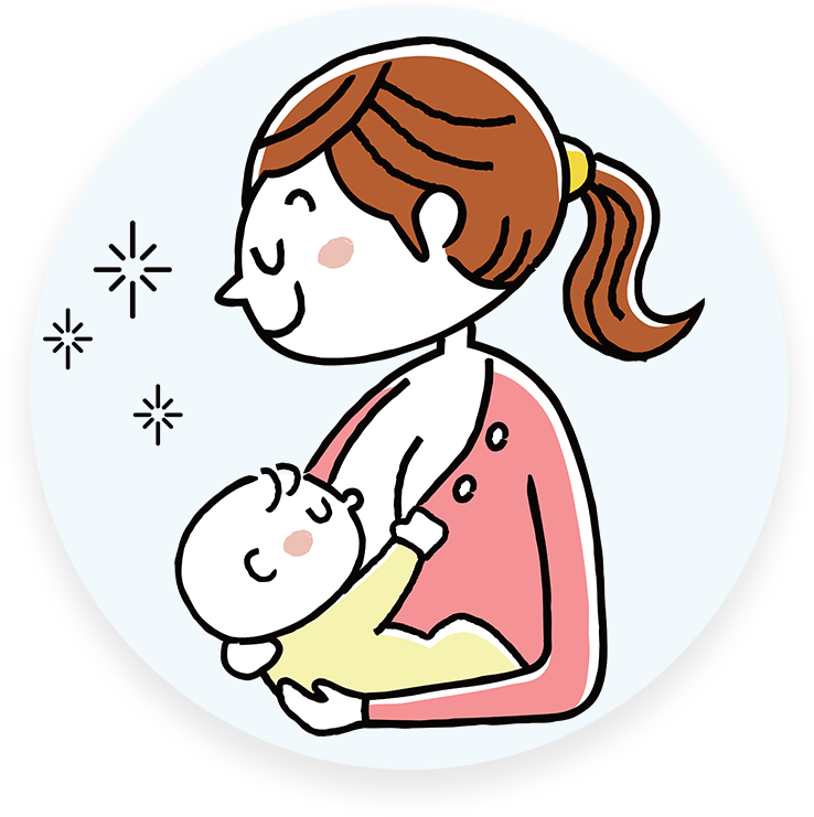 A Woman Breastfeeding A Baby
