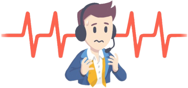 A Cartoon Of A Man Wearing Headphones