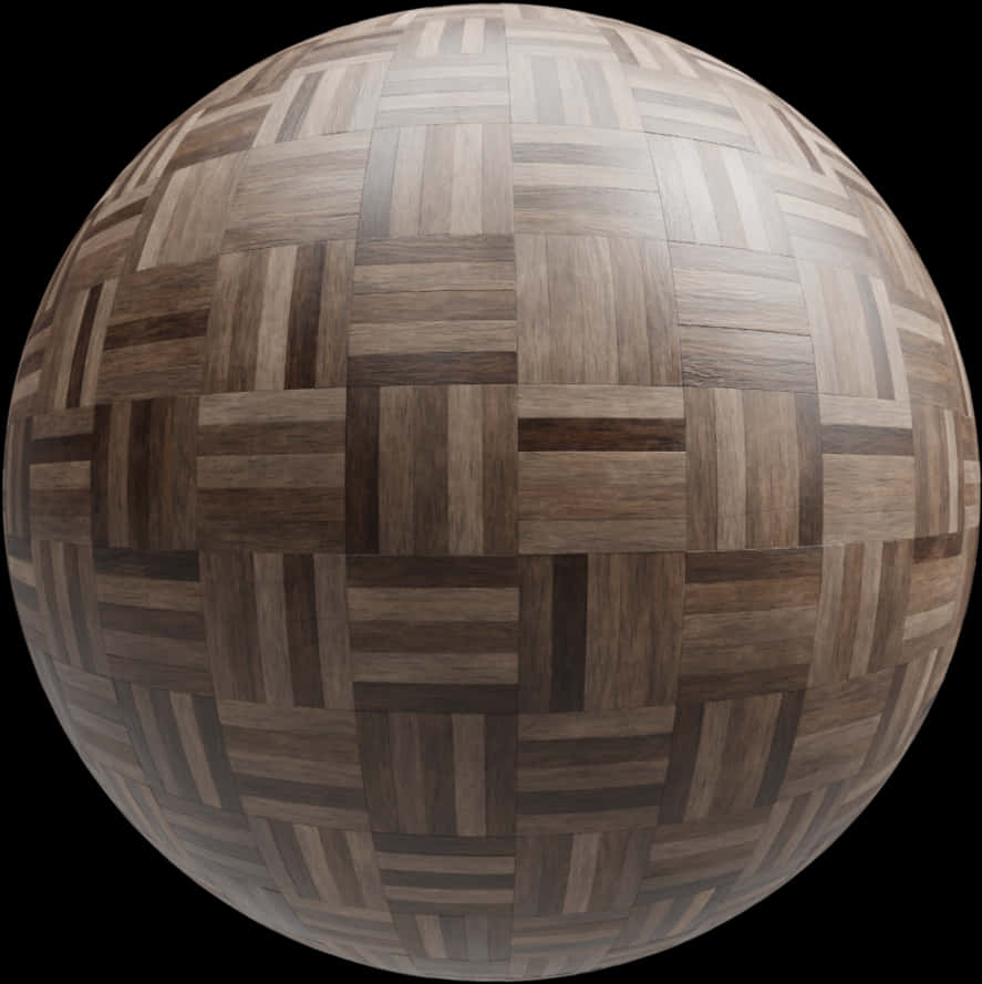 A Ball With A Pattern On It