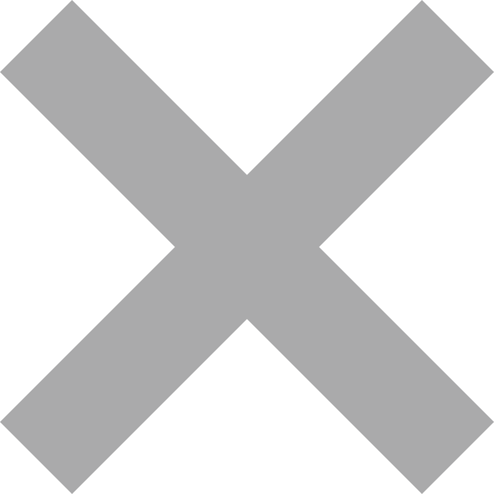 A Grey X On A Black Background