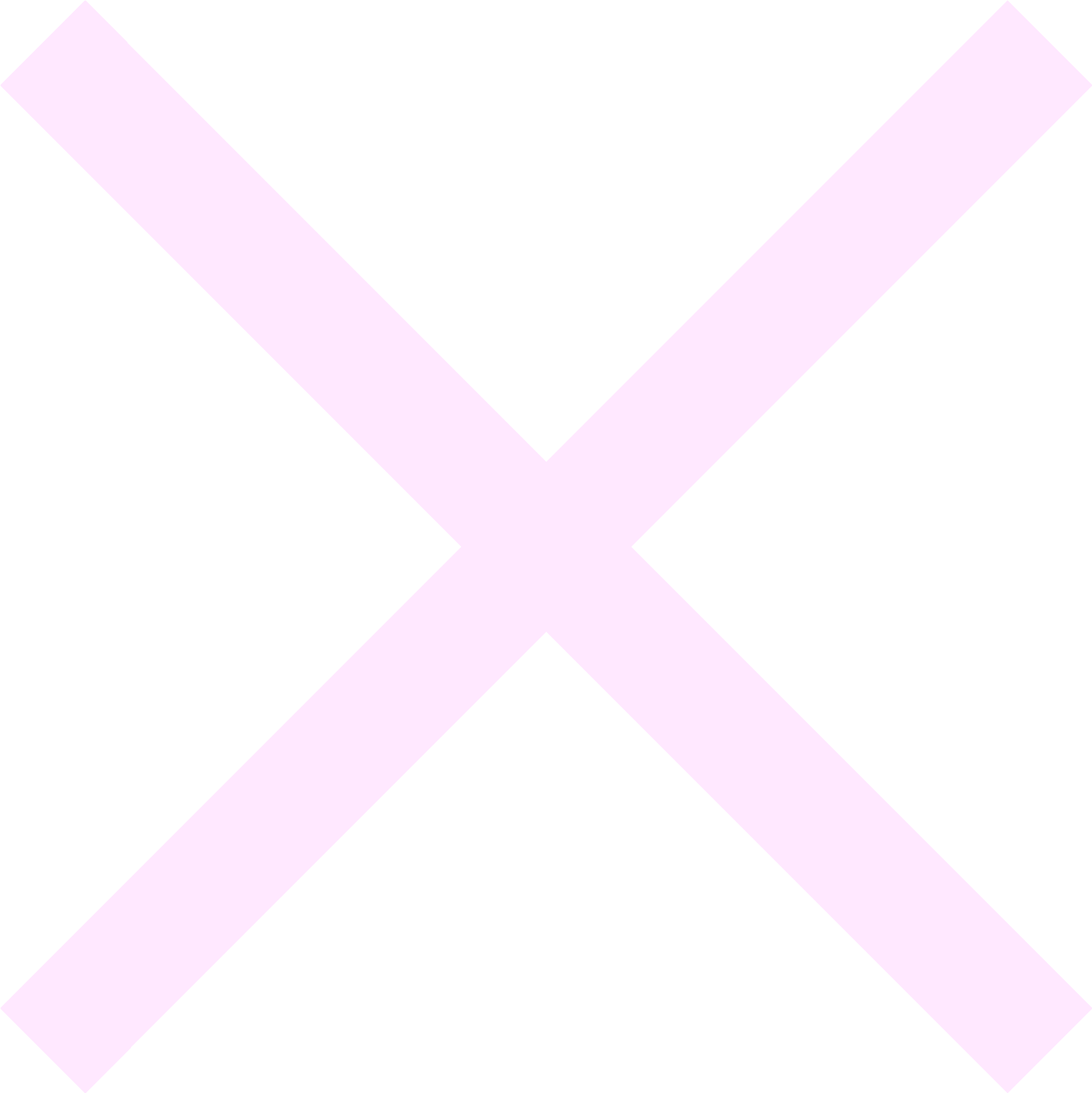 A Pink X On A Black Background