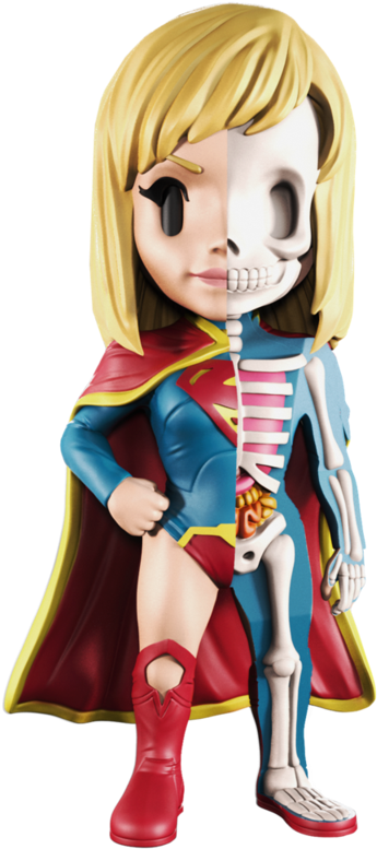 Xxray Dc Supergirl - Xxray Supergirl, Hd Png Download