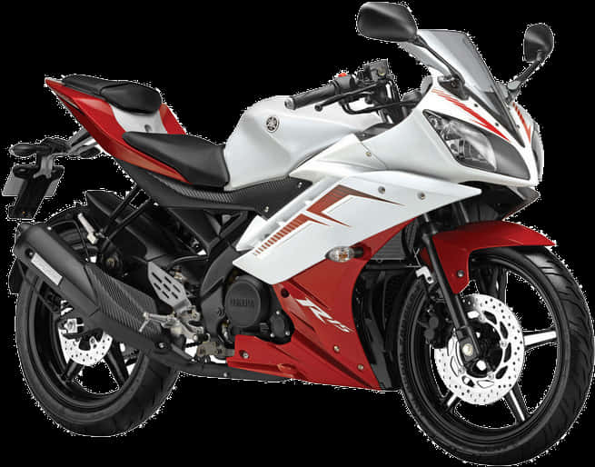 Yamaha R15 Red And White