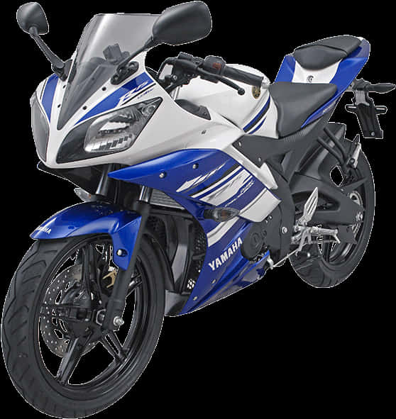 Yamaha R15 White And Blue