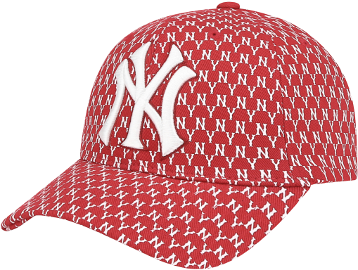 A Red And White Baseball Cap