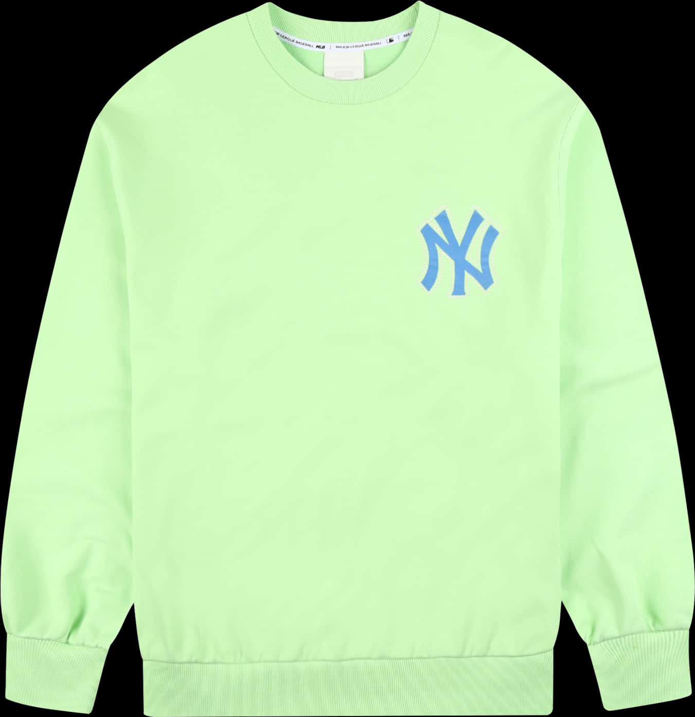 A Green Sweatshirt With A Logo On It