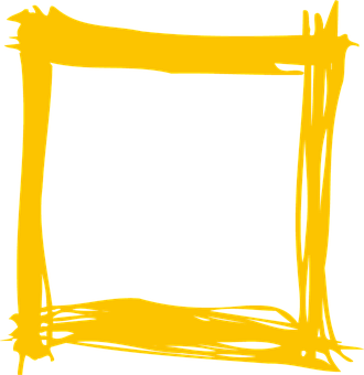 A Yellow Square With Black Background