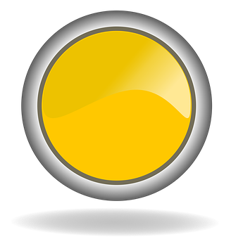 A Yellow Circle With A White Border