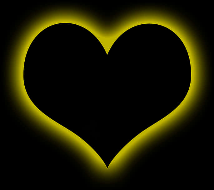 Yellow Heart Glow