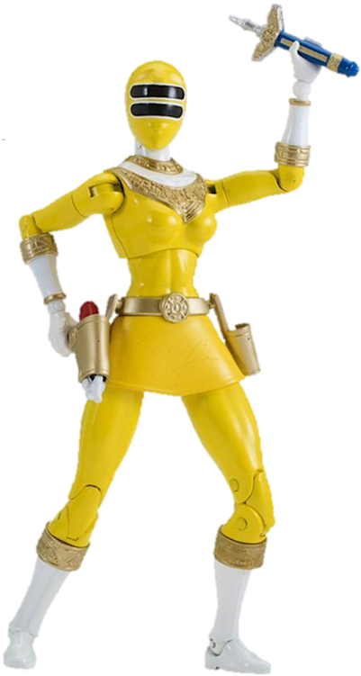 Yellow Power Rangers Toy